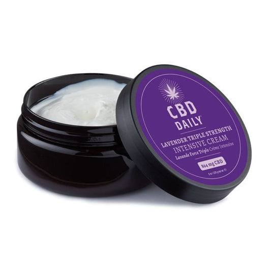 CBD Daily Intensive Cream Triple Strength - Lavender - 1.7oz