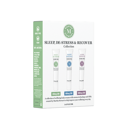 Martha Stewart CBD Sleep, De-Stress & Recover Collection – 3 Count 20ml