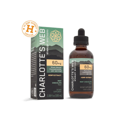 Charlotte's Web CBD Tincture Oil - Mint Chocolate