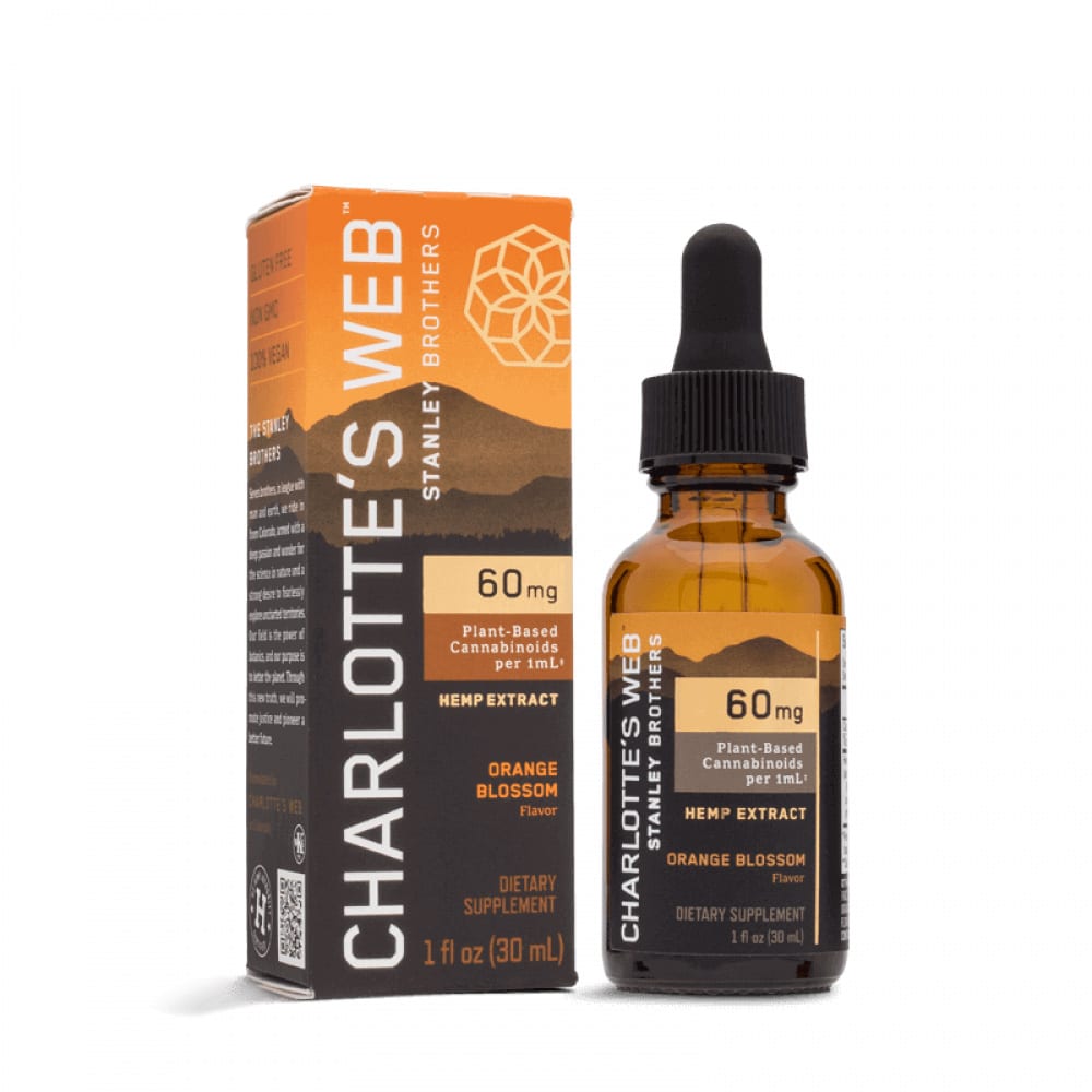 Charlotte's Web CBD Tincture Oil - Orange Blossom