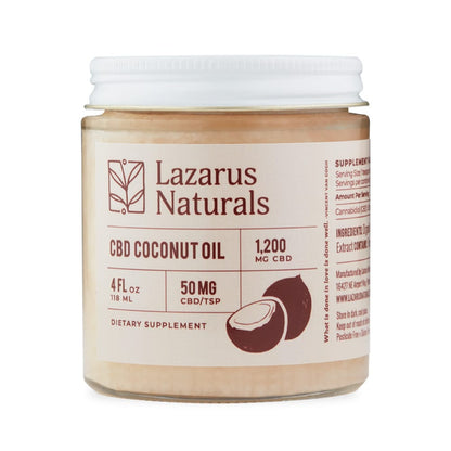 Lazarus Naturals CBD Coconut Oil