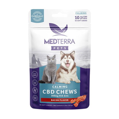 Medterra CBD Calming Soft Chews 300mg 30 Count