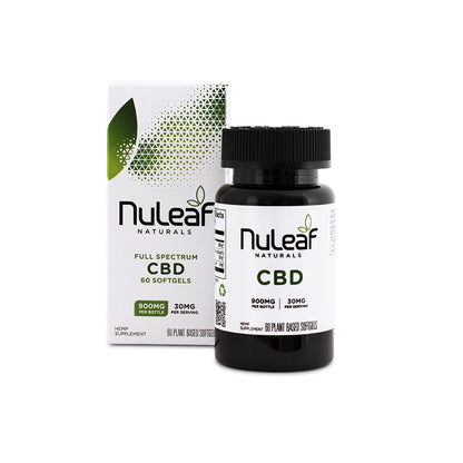 NuLeaf Naturals Full Spectrum CBD Softgels 15mg